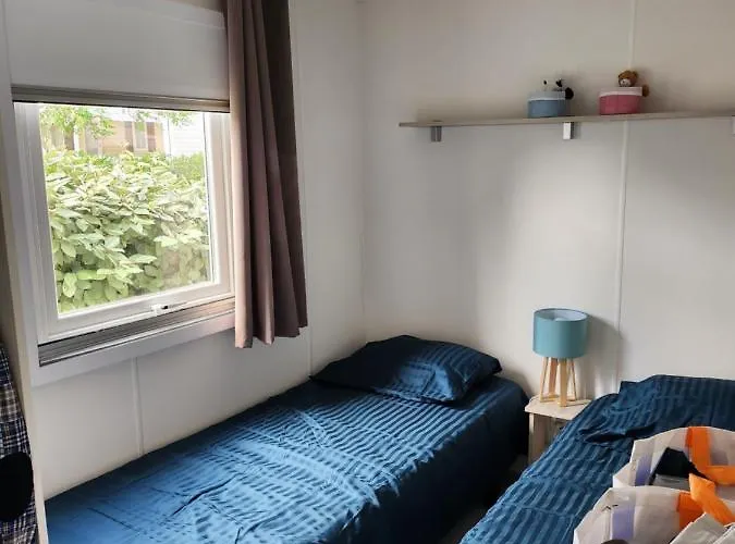 キャンプ場 Fmlodge-mobilhome Jasmin ヴァンドル・プラージュ