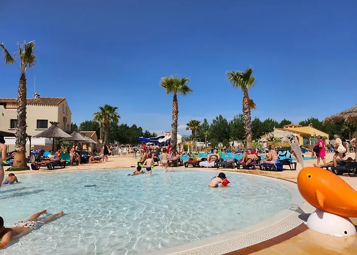 Fmlodge-mobilhome Jasmin キャンプ場